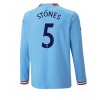 Herren Fußballbekleidung Manchester City John Stones #5 Heimtrikot 2022-23 Langarm